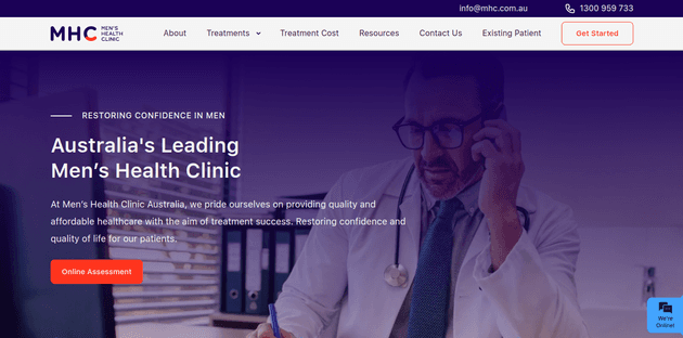 Men's Health Clinic Project